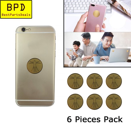 6 Pack EMF Protection Shield For Cell Phone Laptop Electronic Devices - 第 1/5 張圖片