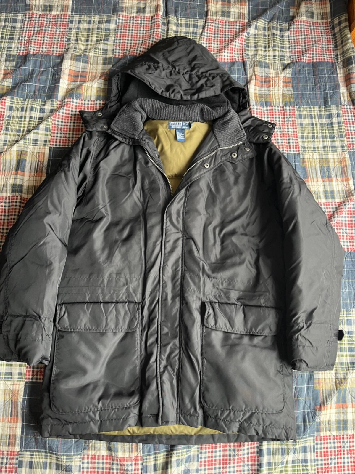 Polo Goose Down Winter Puffer Jacket Men’s Size Medium