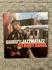 Guru "Guru's Jazzmatazz Street Soul" Promo Flat Poster Gang Starr Rap Hip Hop