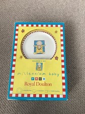 royal doulton millennium baby set