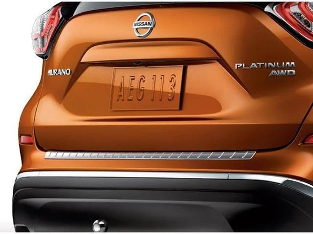 Protector de parachoques trasero de acero inoxidable para Nissan Murano 2015-2019