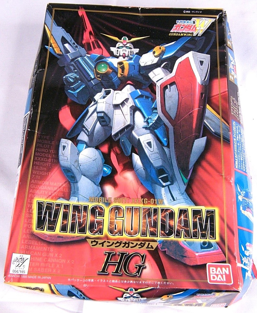 Mobile Suit: XXXG-01W Wing Gundam (Bandai 1995) 1:100 Figure