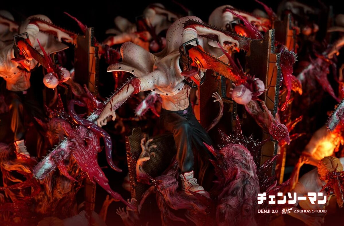 Denji 2.0 Resin ZAOHUA Studio Chainsaw Man Collectibles EX Denji 2.0 Resin ZAOHUA Studio Chainsaw Man Collectibles EX