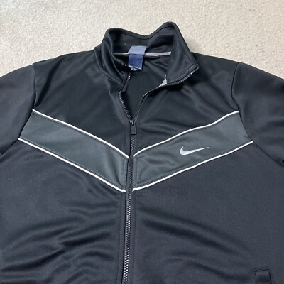 Vintage nike full zip up jacket embroidered swoosh logo Blue Tag