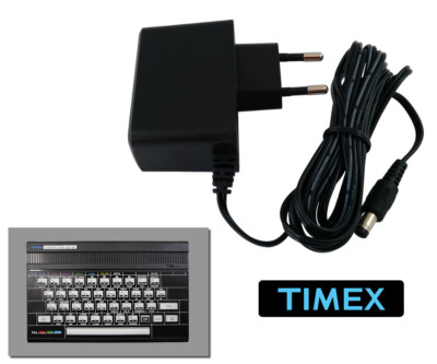 Netzteil für Timex Computer 2048 - Kabel 1,5m - EU Stecker TC2048 AC Adapter