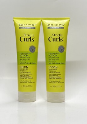 Marc Anthony Strictly Curls  Defining Lotion Vitamin E +Silk Protein 8.3oz 2Pack