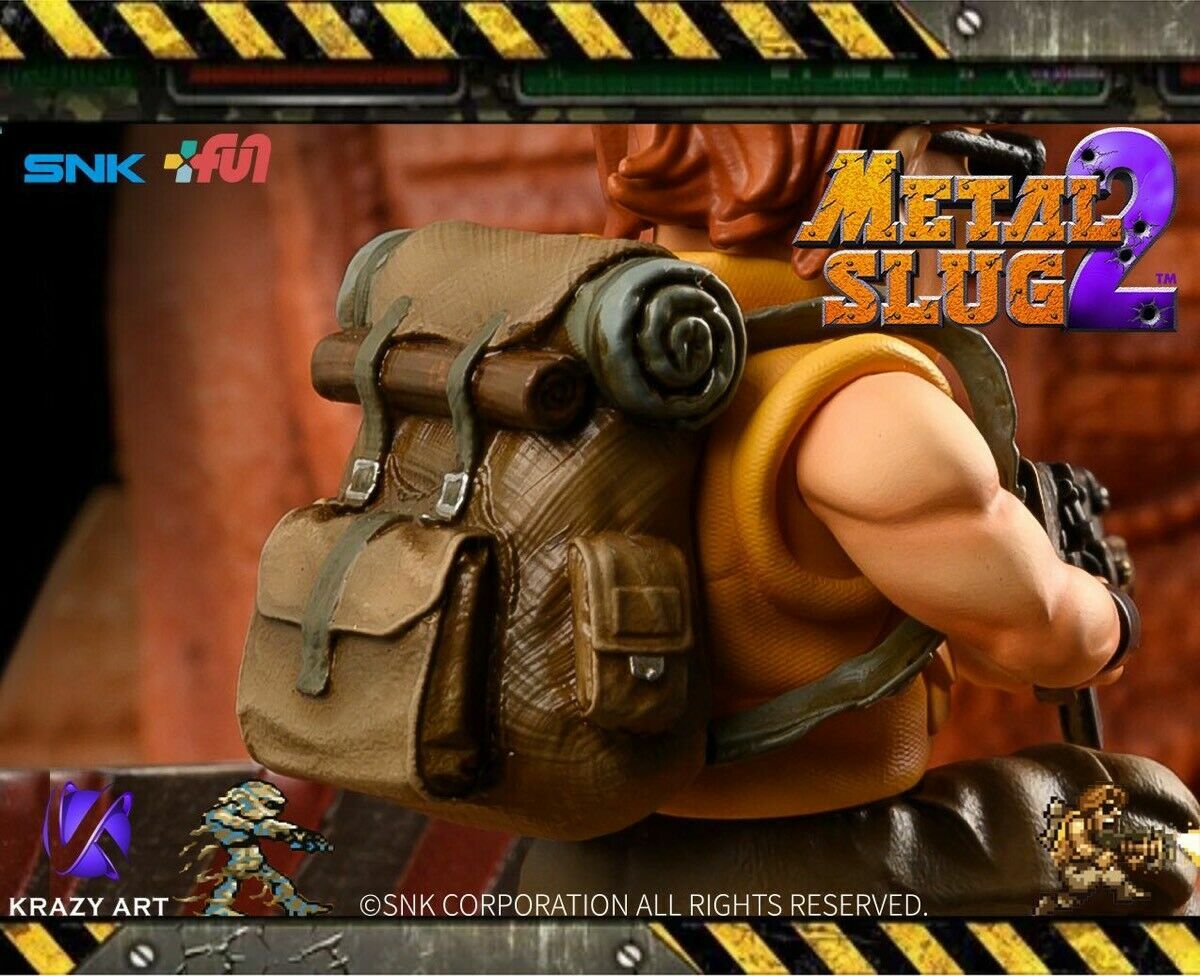 メタルスラッグ 2 Krazy Art SNK スタチュー フィギュア Krazy Art SNK Metal Slug 2 Painted Model Limited Statue New