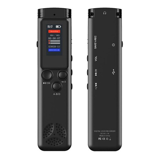 6-128G Digital Voice Recorder Voice Activated Recorder for Lectures Meetings MP3 - Picture 14 of 18