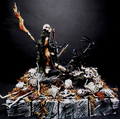 Minotaura Mythology 3D FanArt 1/10 Figur Resin Diorama Unikat***