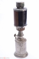   PIGEON JUNIUS 28CM/10  ANTIQUE DARK ROOM OIL LAMP, SAFELIGHT KODAK, HERMAGIS