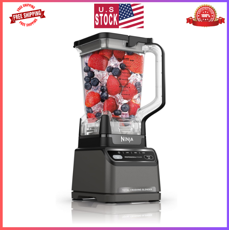 Ninja Professional Blender 2.0 with Auto-iQ 1200W for Smoothies and Frozen Drinks-image