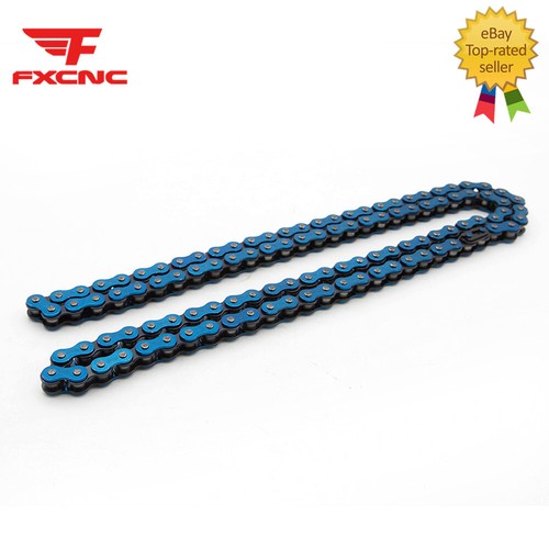 415H Motorcycle Bicycle Chain 49cc 50cc 60cc 66cc 80cc Motorized 110 Links Steel - Picture 1 of 9