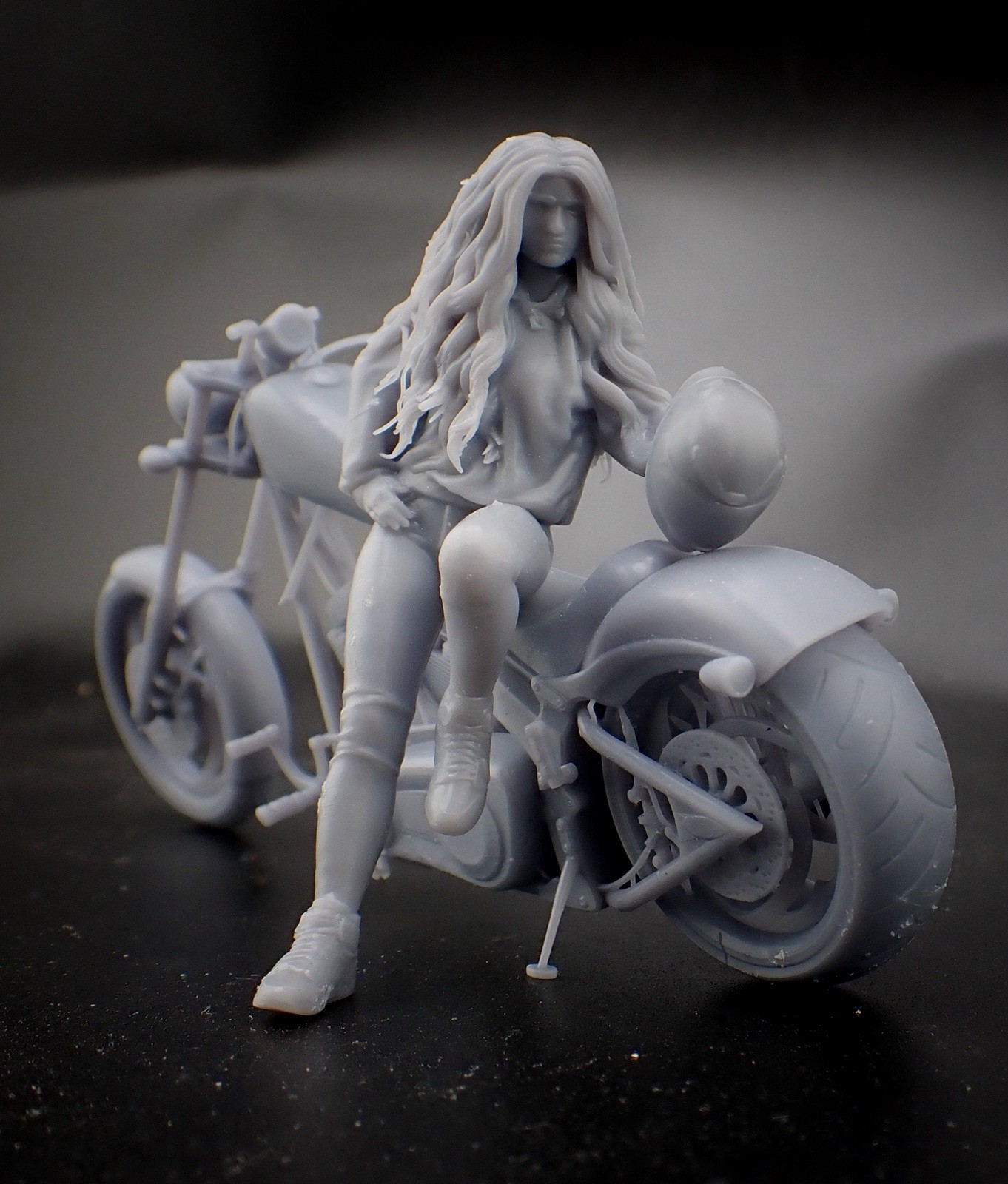 Biker girl   BIKE NOT INCLUDED