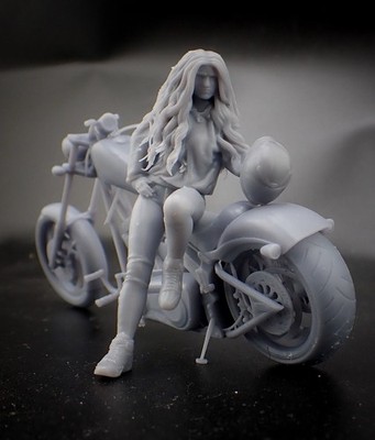 Biker girl   BIKE NOT INCLUDED