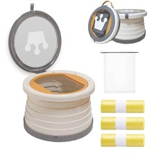 Portable Toddler Potty Training Seat   Foldable Travel Toilet for Kids