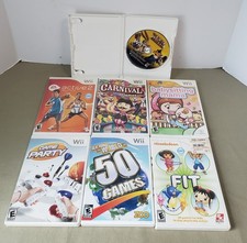 Nintendo Wii Games Lot Of 7