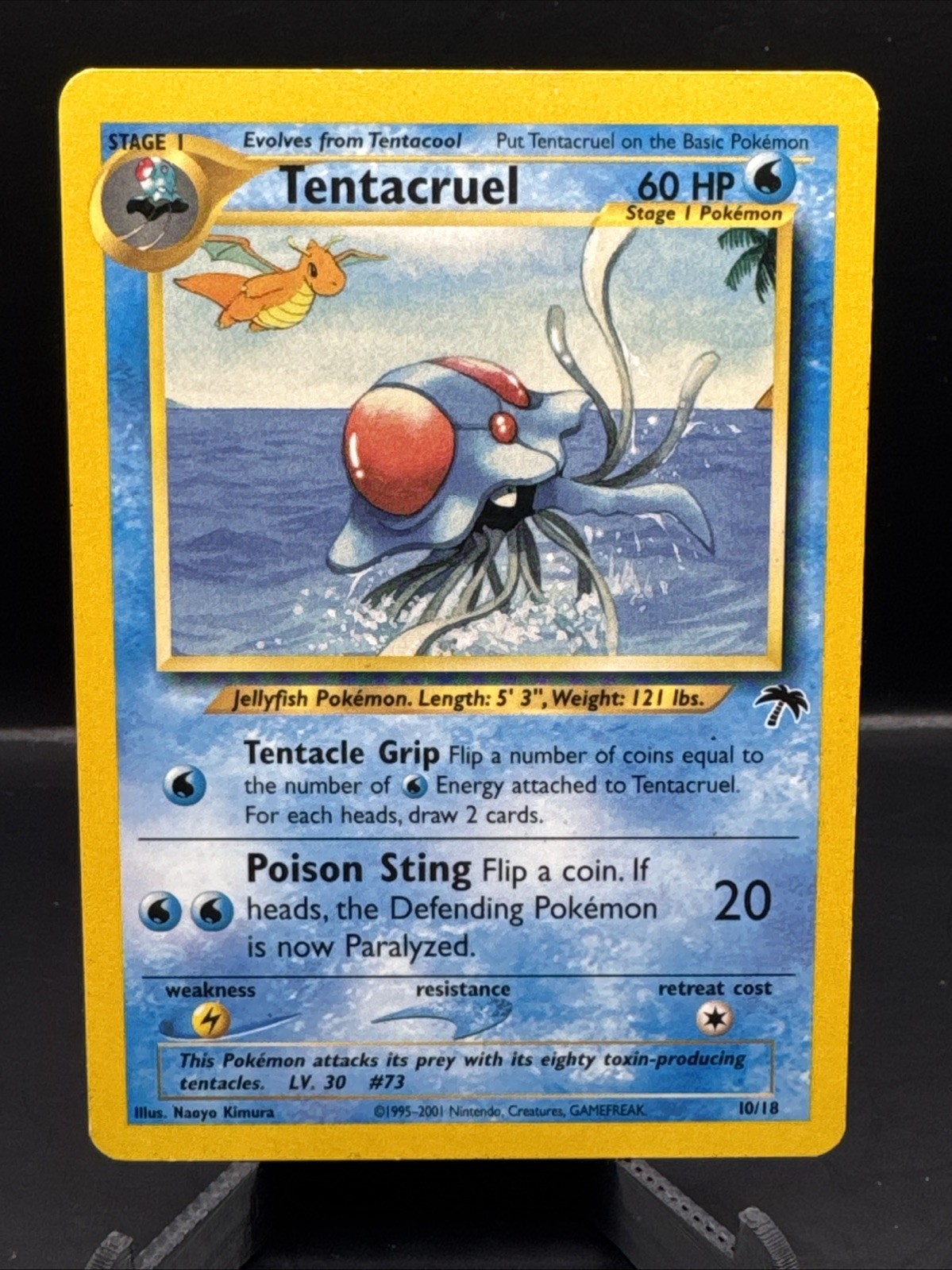 2001 Pokemon Tentacruel 10/18 Southern Islands English Promo NM