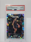 VICTOR WEMBANYAMA 2023-24 PRIZM ROOKIE ICE SAN ANTONIO SPURS RC PSA 10 Q1065