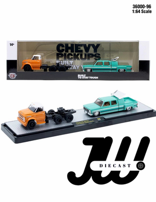 M2 Machines 1970 Chevrolet C60 Truck & 1974 Chevrolet Cheyenne S