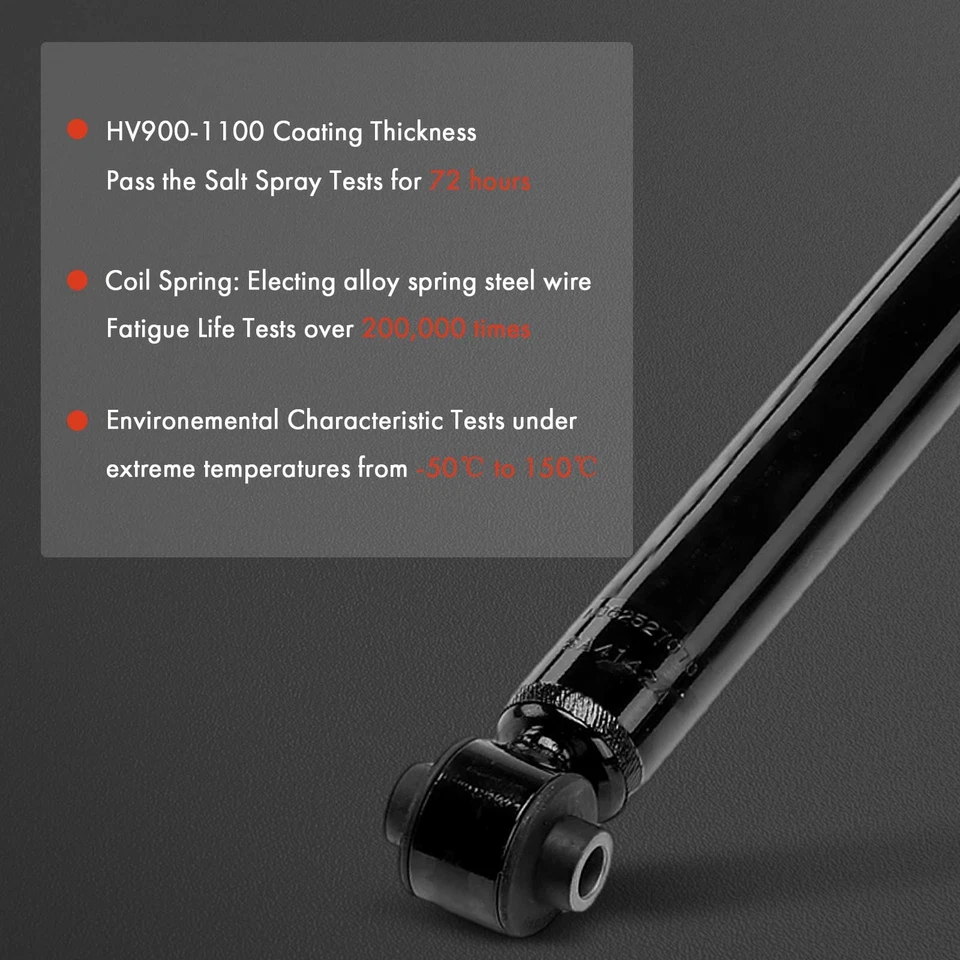 2x Rear Shock Absorber w/ Top Mount for Mazda 3 2004-2009 5 2006-2010 2012-2015 - Image 4 of 4