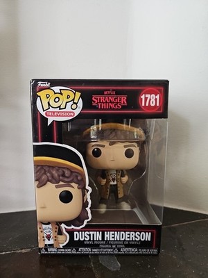Funko Pop! Vinyl: Stranger Things - Dustin Henderson #1781 In Protector 