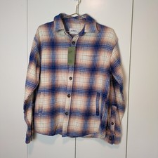 NEW Goodfellow  Co Men's Small Heavyweight Fit Flannel Button Shirt
