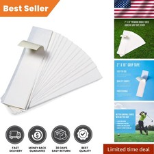 Ultra-Adhesive Golf Grip Tape Strips - 2" x 10", Perfect for Regripping Clubs