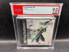 Final Fantasy VII Masterpiece Misprint PS1 PSA 9.6 A++ FACTORY SEALED WATA VGA