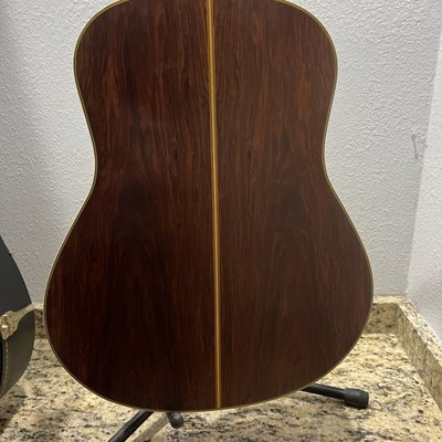 ⭐️Yamaha FG-580 Acoustic Guitar Side Jacaranda Green Label Japan