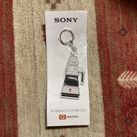 Unused Sony G Master FE 400mm F2.8 GM OSS Lens Acrylic Keychain Non Sale Novelty