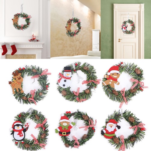 Christmas Candle Rings Berry Pinecone Candle Kranz Für Weihnachten Thanksgiv NTS - Bild 2 von 24