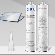 Windshield Adhesive, Fast-Curing Auto Glass Urethane, High-Strength, Weather 2