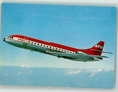 39884846 - aerial photo of a Caravelle SE 210 by the airline LTU