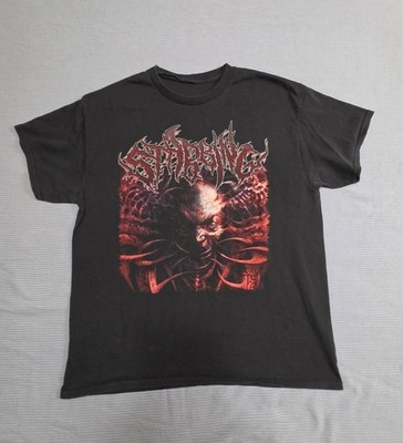 Stabbing Ravenous Psychotic Onslaught Shirt Large TXDM Brutal Death Metal Tee