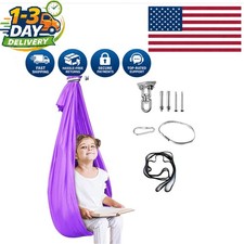 Indoor/Outdoor Snuggle Swing - Adjustable Therapy Hammock for Special Needs Kids