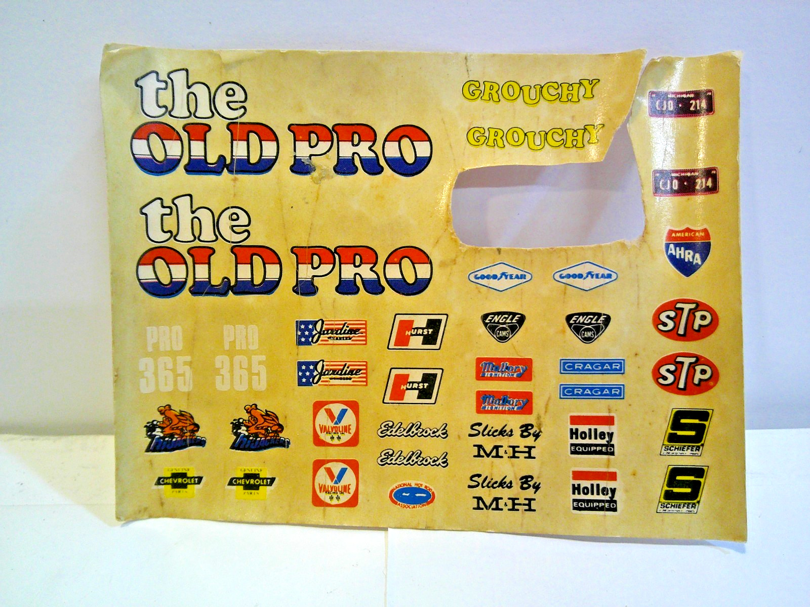 Water Slide Sheet - 1972