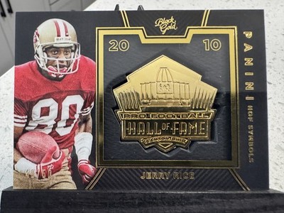 2016 Panini Black Gold - Hof Symbols Jerry Rice #HOF11 /50