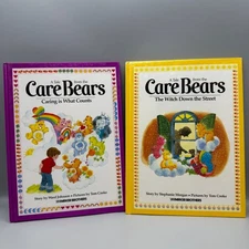Vintage 1980sA Tale From The Care Bears books Caring is what Counts Witch Down