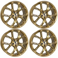 4 Mb Design Felgen KX1 8.5Jx20 ET45 5X112 Gold FüR Seat Ateca Cupra Ateca Cupra