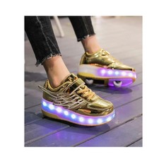 Roller Shoes Boy Girl Sneakers with Wheels Size 36