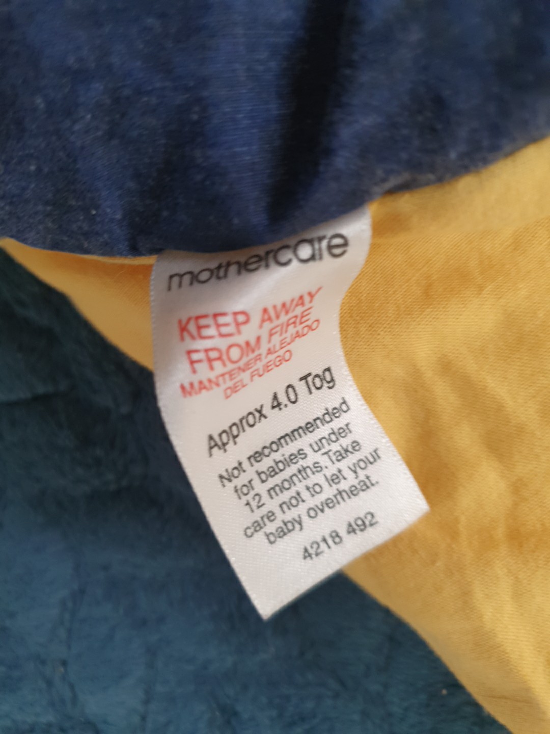 Trapunta lettino bambino Mothercare patchwork foto 4
