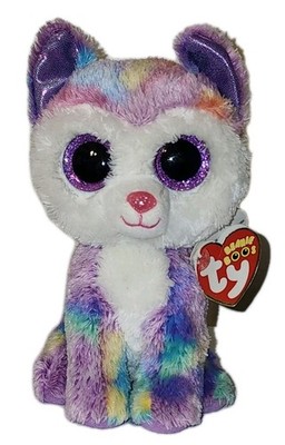 CT* Ty Beanie Boos IZABELLA the Husky Dog (Claire's Excl) 6'' Stuffed Animal Toy