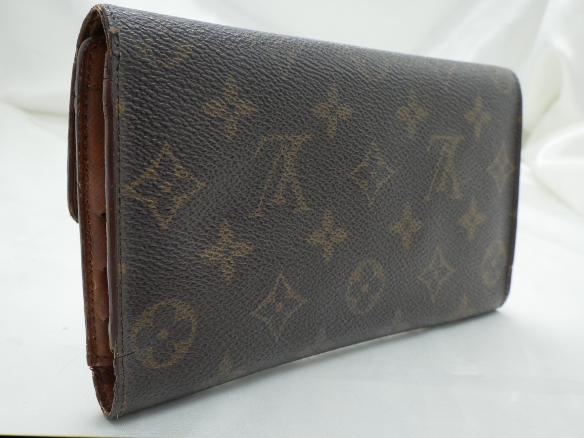 Louis Vuitton 三つ折り財布 モノグラム M61215 Louis Vuitton M61215 Monogram International Trifold Long Wallet