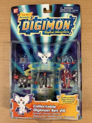 Bandai Digital Monsters Collectible Season 3 Set 28 Vintage New Sealed Package