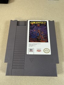 Gauntlet II 2 Nintendo NES Video Game - CIB W/ box and manual