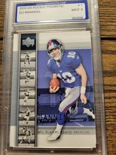 2004 UD Rookie Premier Eli Manning RC #1. New York Giants