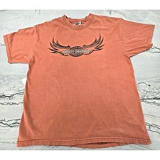 Vintage Harley-Davidson Shirt Mens Large Pat Rogers Speedway NC Biker 2000s