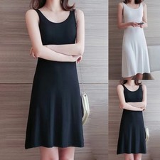 Women's Bodycon Camisole Dress Sleeveless Casual Summer Club Night Outfit