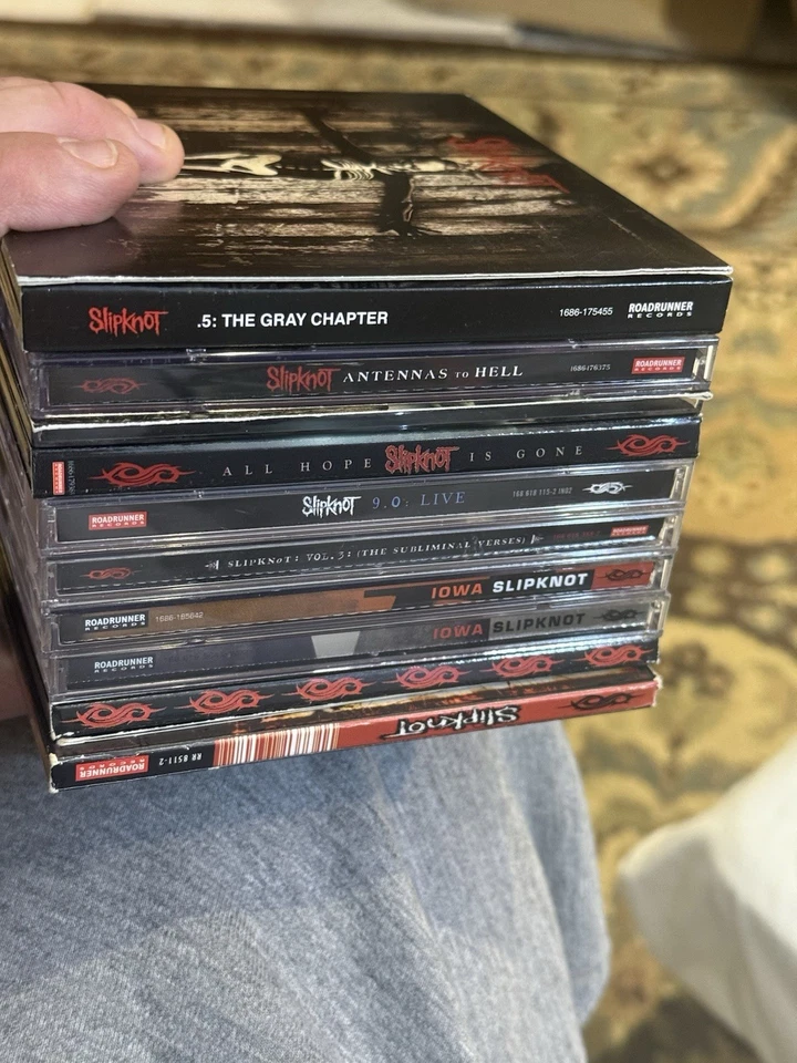 SLIPKNOT (9 Compact Disc Lot)/OOP/Import/Rare/SP/CD’s Used & Very Good Plus+!!!! - Image 3 of 4
