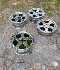 Mustang Speedline Saleen Wheels Style 4 Lug Rims 87-93 Chrome